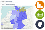 Schmuckgrafik - Bildung Ausbildungsmarktradar (enthält Diagramme, Tabellen und Karten)