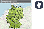 Schmuckgrafik - Entgelte im regionalen Vergleich (enthält Karten)