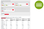 Schmuckgrafik - Datenbanken Beschäftigungsstatistik  (Dashboard enthält Tabellen)