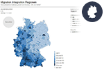 Schmuckgrafik - Migration.Integration.Regionen (enthält Karten)