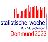 Schmuckgrafik Link Statistische Woche 2023